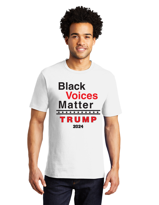Black Voices Matter - white shirt - 01132
