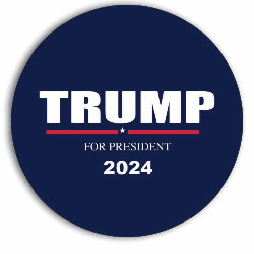 Donald Trump for President 2024 Button