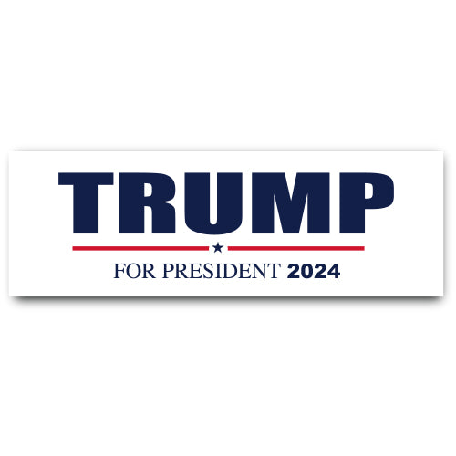 Donald Trump for President 2024 Bumper Sticker