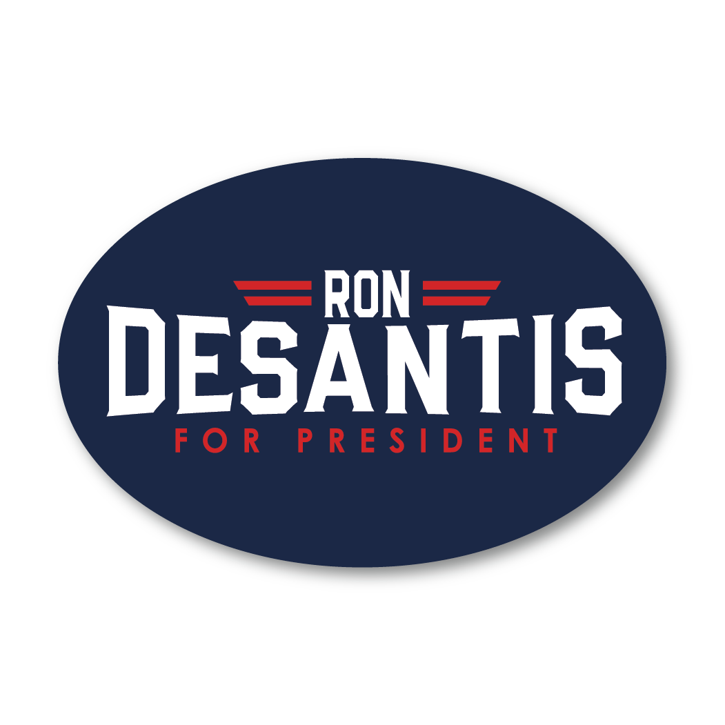 DeSantis for President Round Bumper Sticker