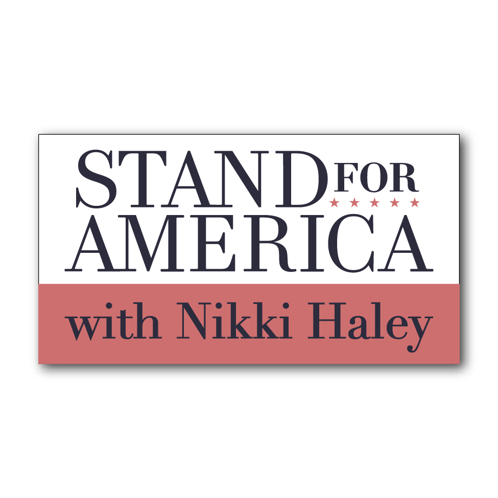 Stand for America Bumper Sticker