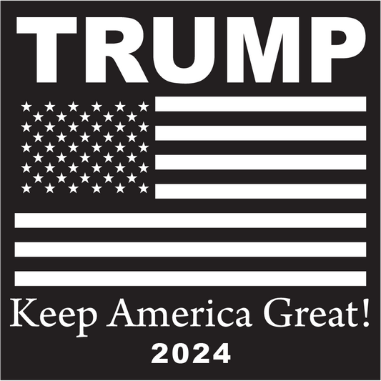 Donald Trump for President 2024 Decal